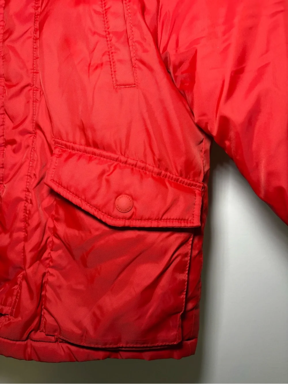 GAP Toddler 2T ColdControl Ultra Max Parka Orange Red Winter Jacket Coat